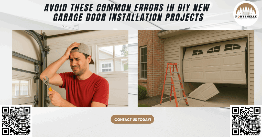 Avoid These Common Errors in DIY New Garage Door Installation Projects