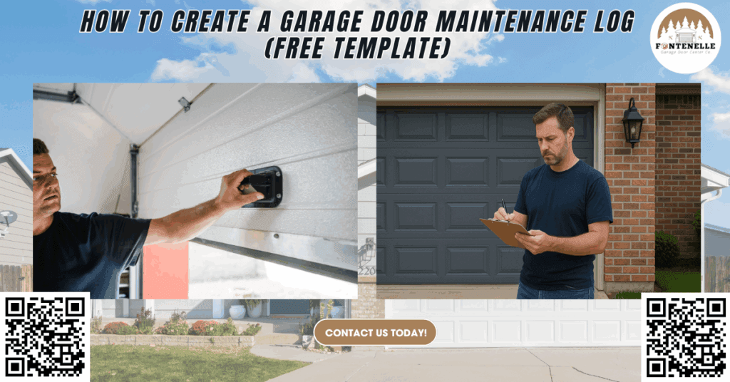 How to Create a Garage Door Maintenance Log (Free Template) - Fontenelle Garage Door Center Co.