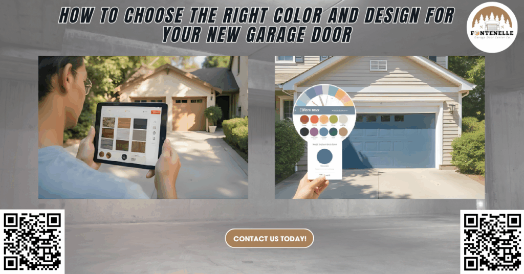 How to Choose the Right Color and Design for Your New Garage Door