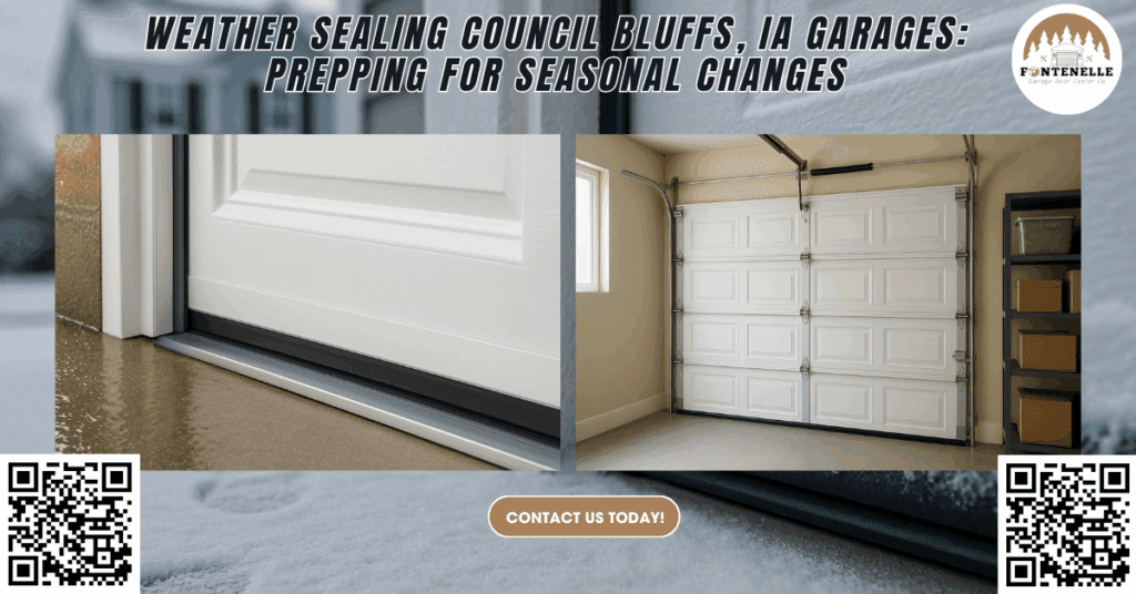Weather Sealing Garage Doors in Council Bluffs, IA