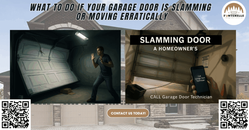 What to Do If Your Garage Door Is Slamming or Moving Erratically
