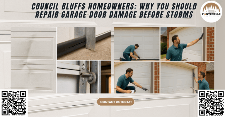 Council Bluffs Homeowners: Why You Should Repair Garage Door Damage Before Storms - Fontenelle Garage Door Center Co.