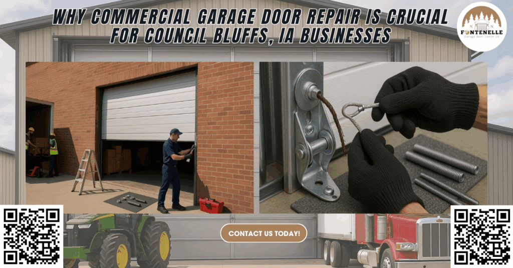 Why Commercial Garage Door Repair Is Crucial for Council Bluffs, IA Businesses - Fontenelle Garage Door Center Co.
