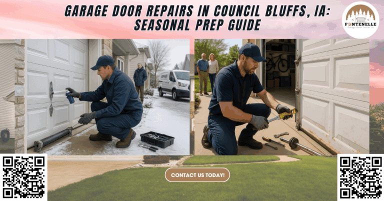 Garage Door Repairs in Council Bluffs, IA: Seasonal Prep Guide - Fontenelle Garage Door Center Co.