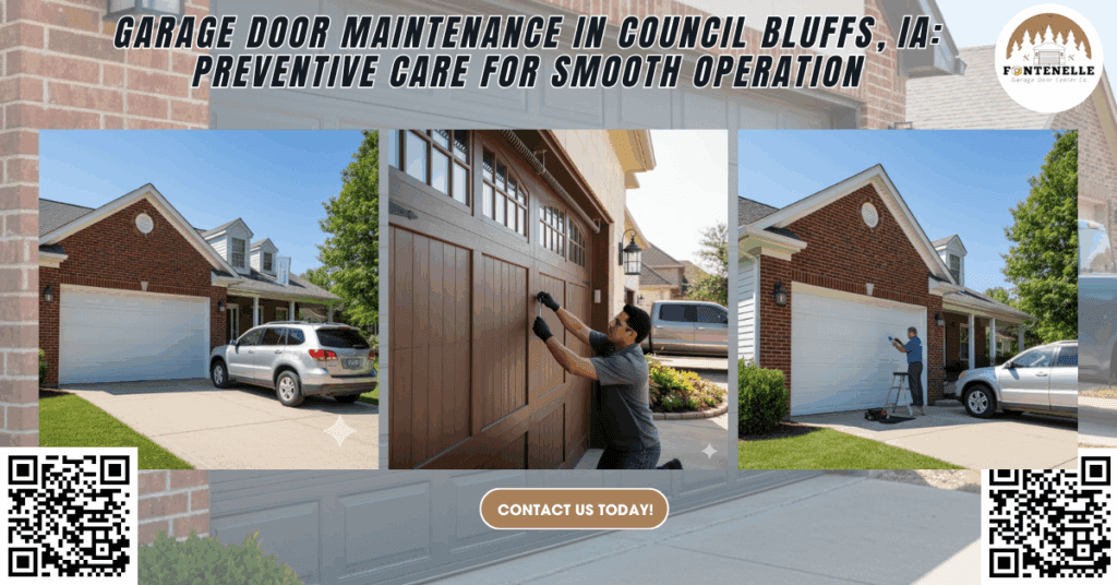 Garage Door Maintenance in Council Bluffs, IA: Preventive Care for Smooth Operation - Fontenelle Garage Door Center Co.