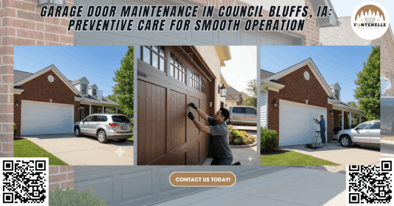 Garage Door Maintenance in Council Bluffs, IA: Preventive Care for Smooth Operation - Fontenelle Garage Door Center Co.